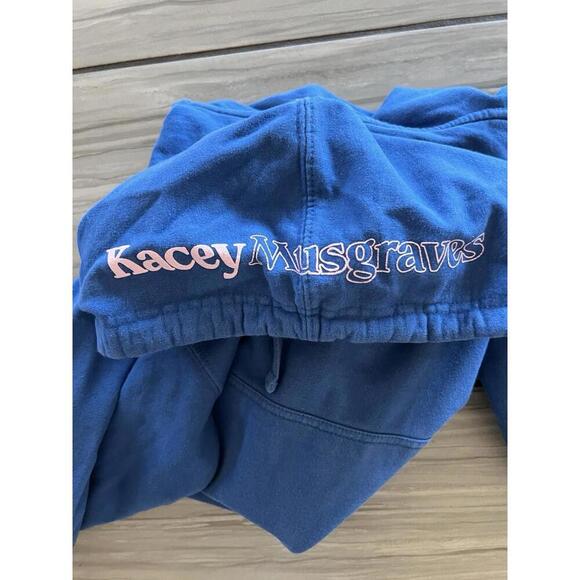 Kacey Musgraves Hoodie Blue Women Sz Med Texas Is Hot I Can Be Cold Country Tour - Picture 5 of 8
